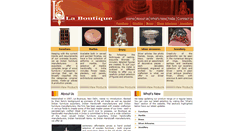 Desktop Screenshot of laboutiqueindia.com